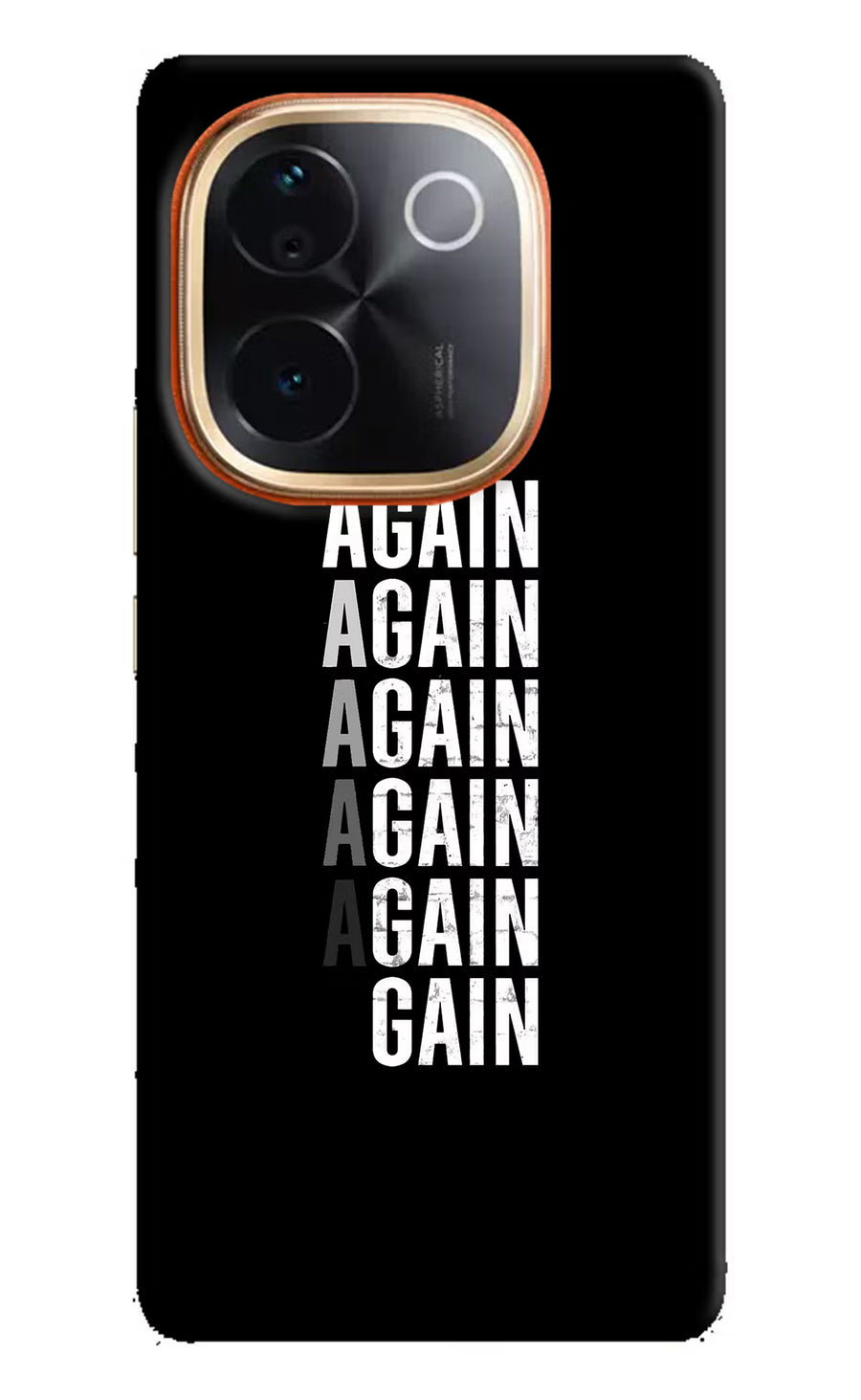 Again Again Gain Vivo T3 Pro 5G Back Cover, Hard case