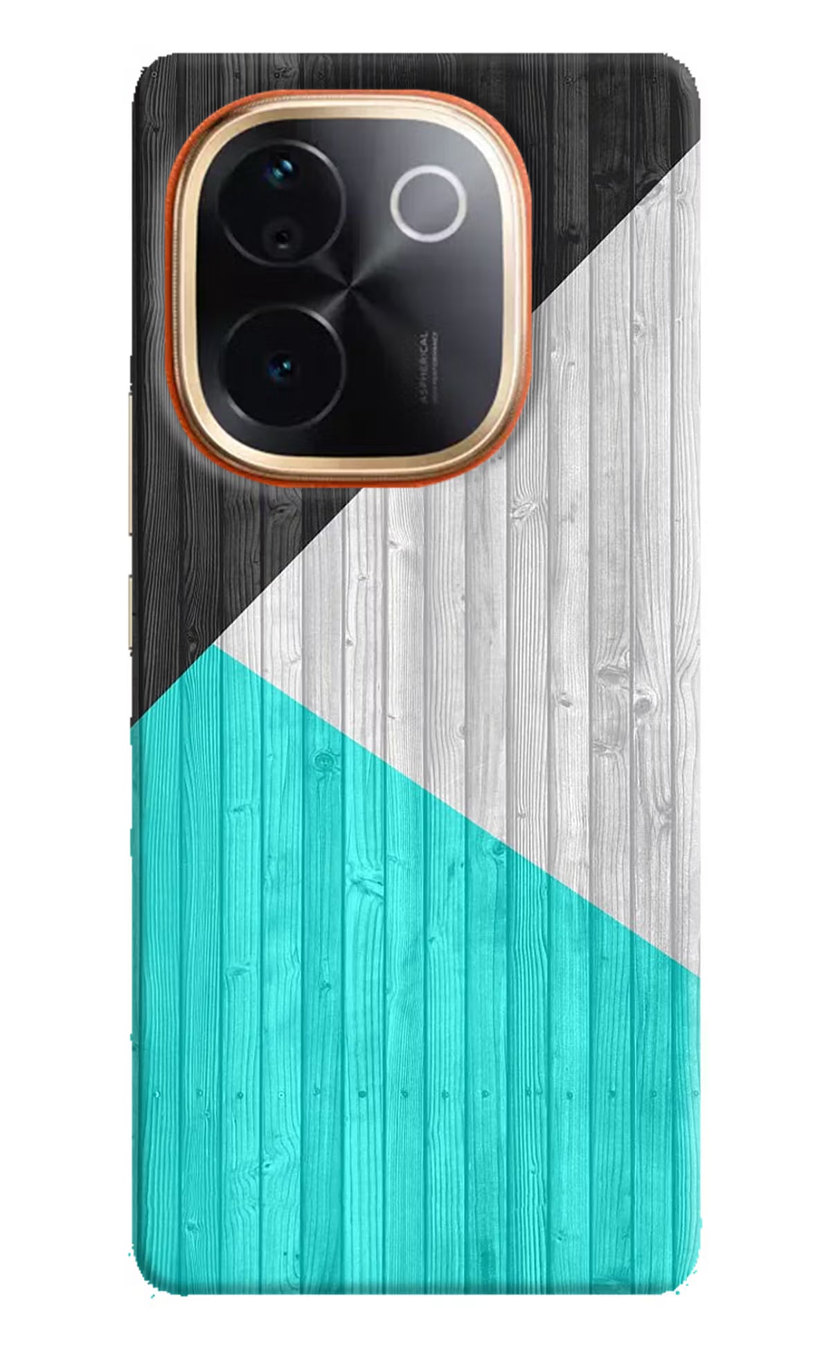 Wooden Abstract Vivo T3 Pro 5G Hard Case Back Cover by Casekaro