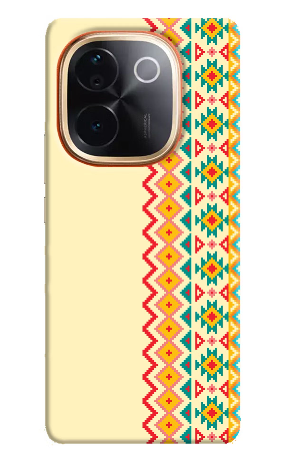 Ethnic Seamless Vivo T3 Pro 5G Hard Case Back Cover by Casekaro