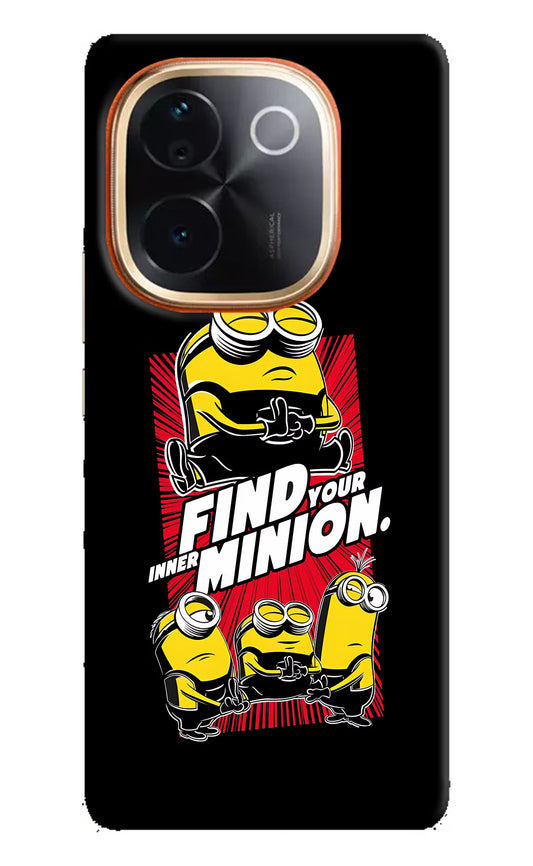 Find your inner Minion Vivo T3 Pro 5G Hard Case Back Cover by Casekaro