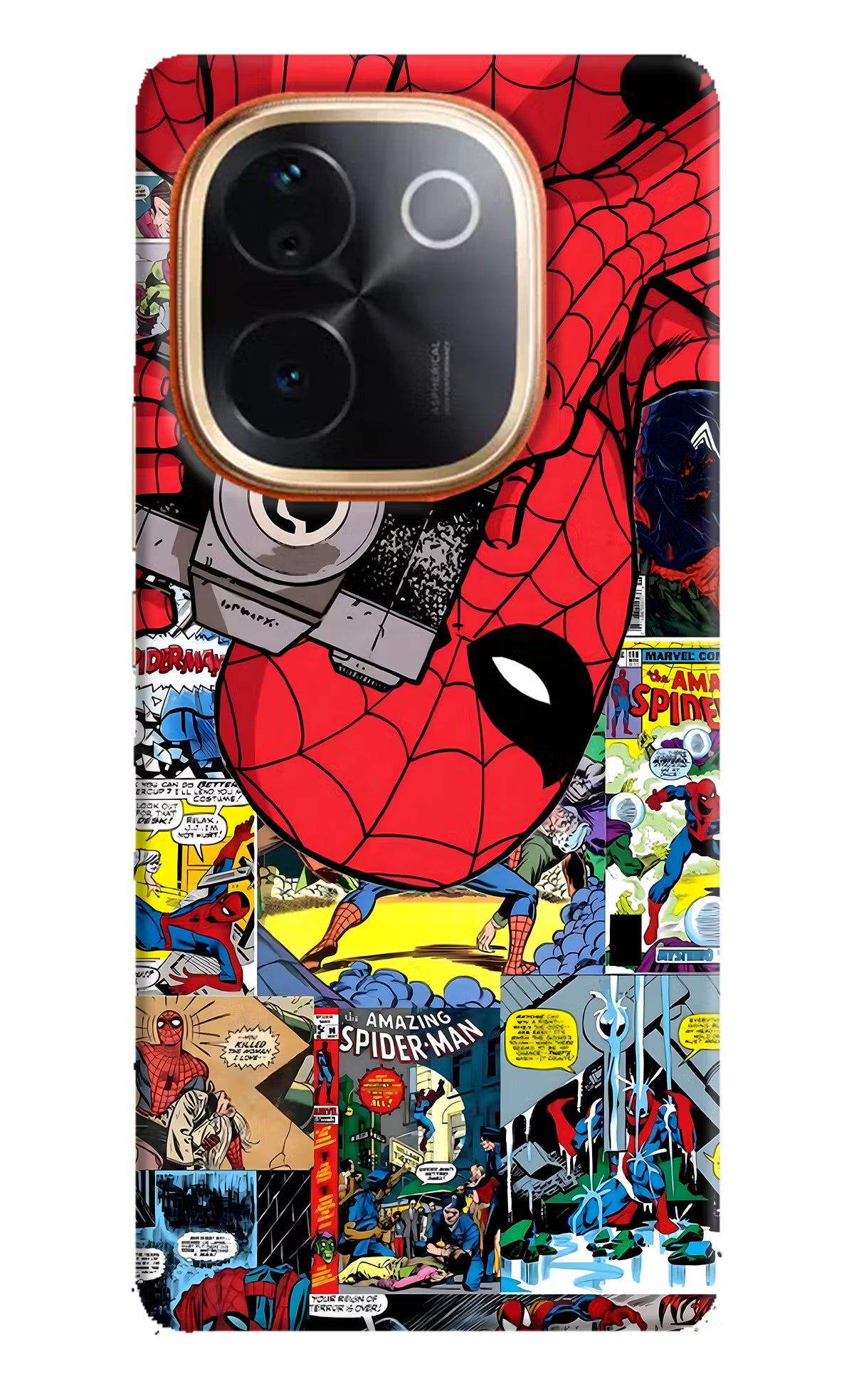 Spider Man Vivo T3 Pro 5G Hard Case Back Cover by Casekaro