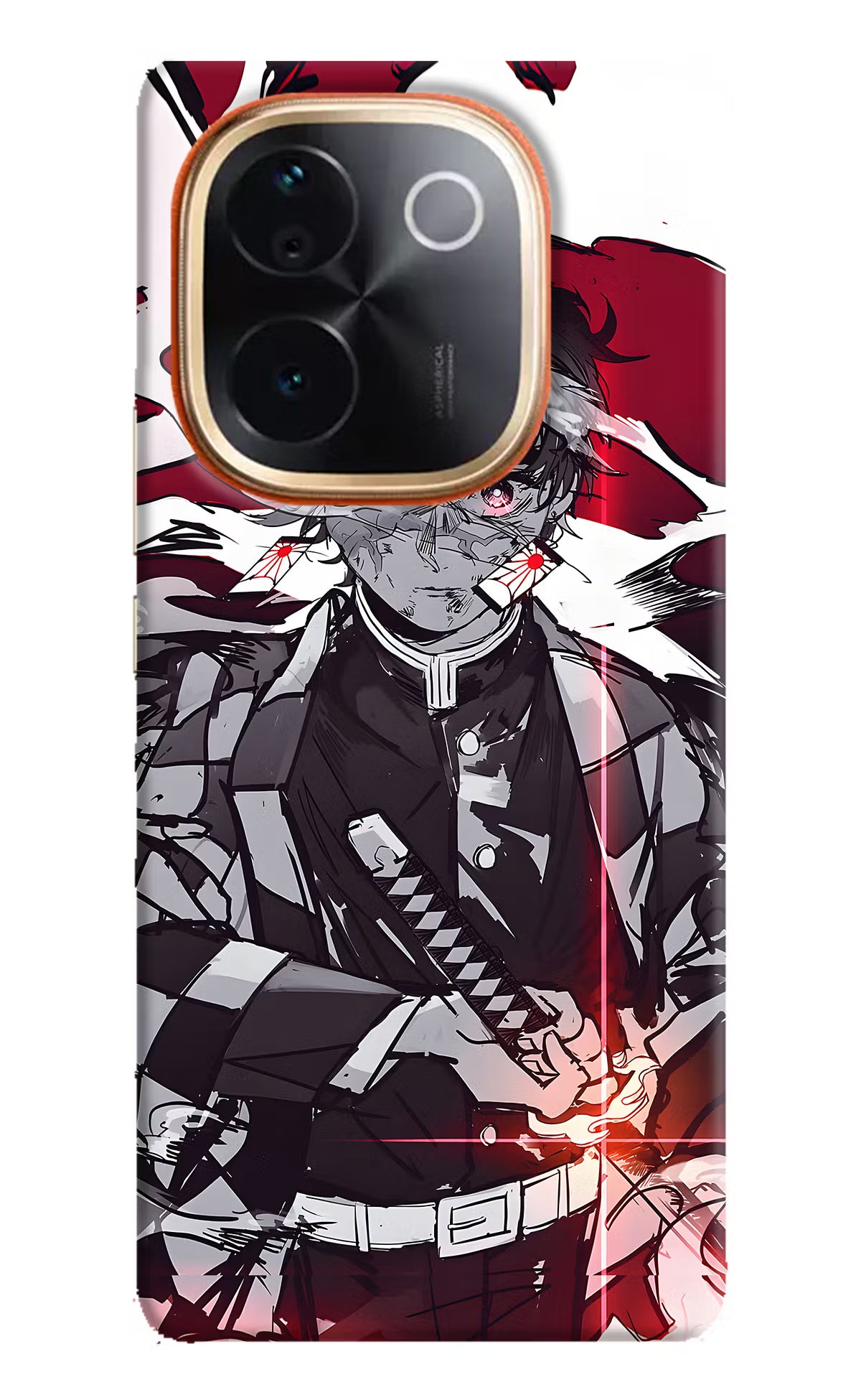 Demon Slayer Vivo T3 Pro 5G Hard Case Back Cover by Casekaro