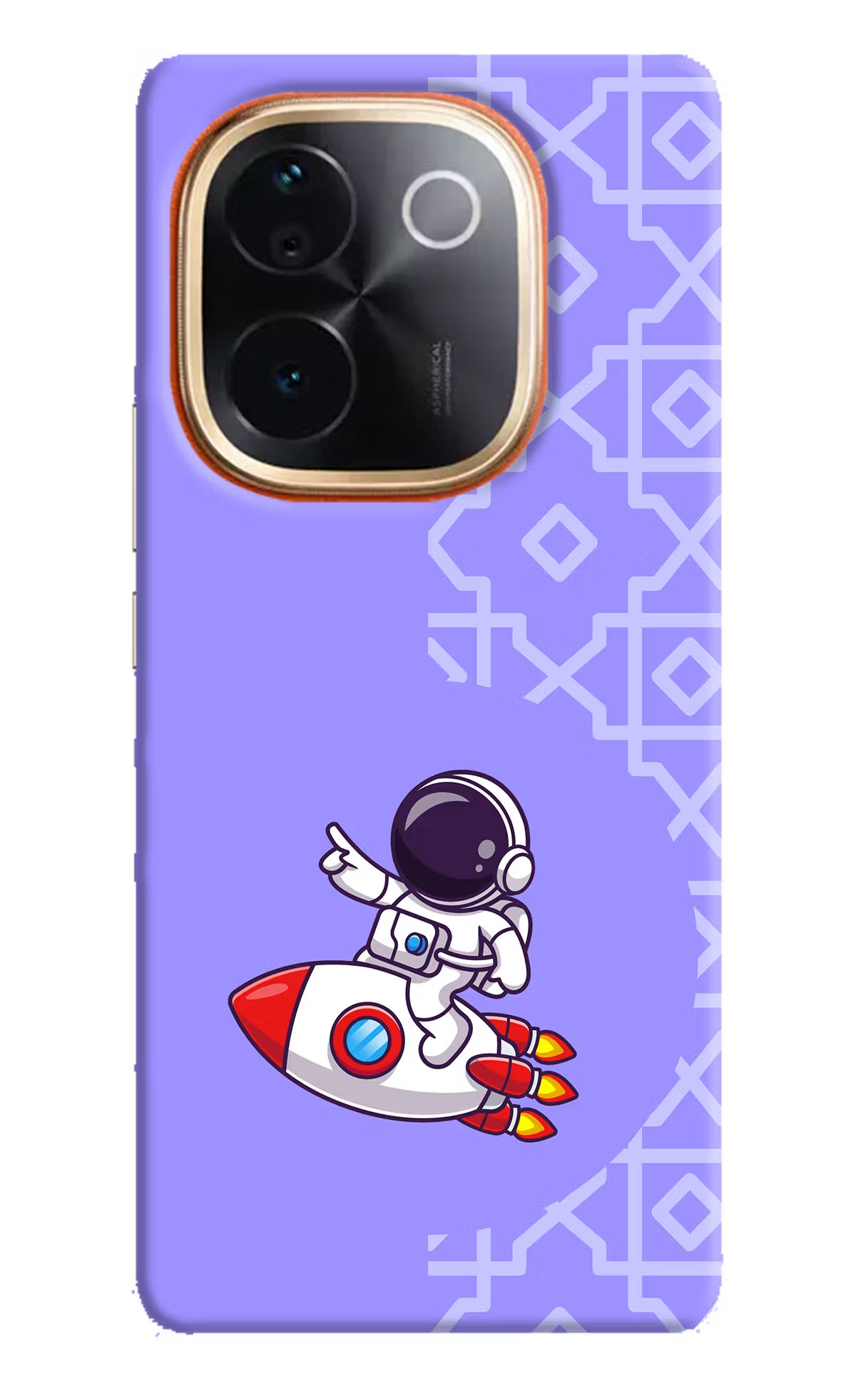Cute Astronaut Vivo T3 Pro 5G Hard Case Back Cover by Casekaro