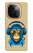 Monkey Headphone Vivo T3 Pro 5G Hard Case Back Cover by Casekaro