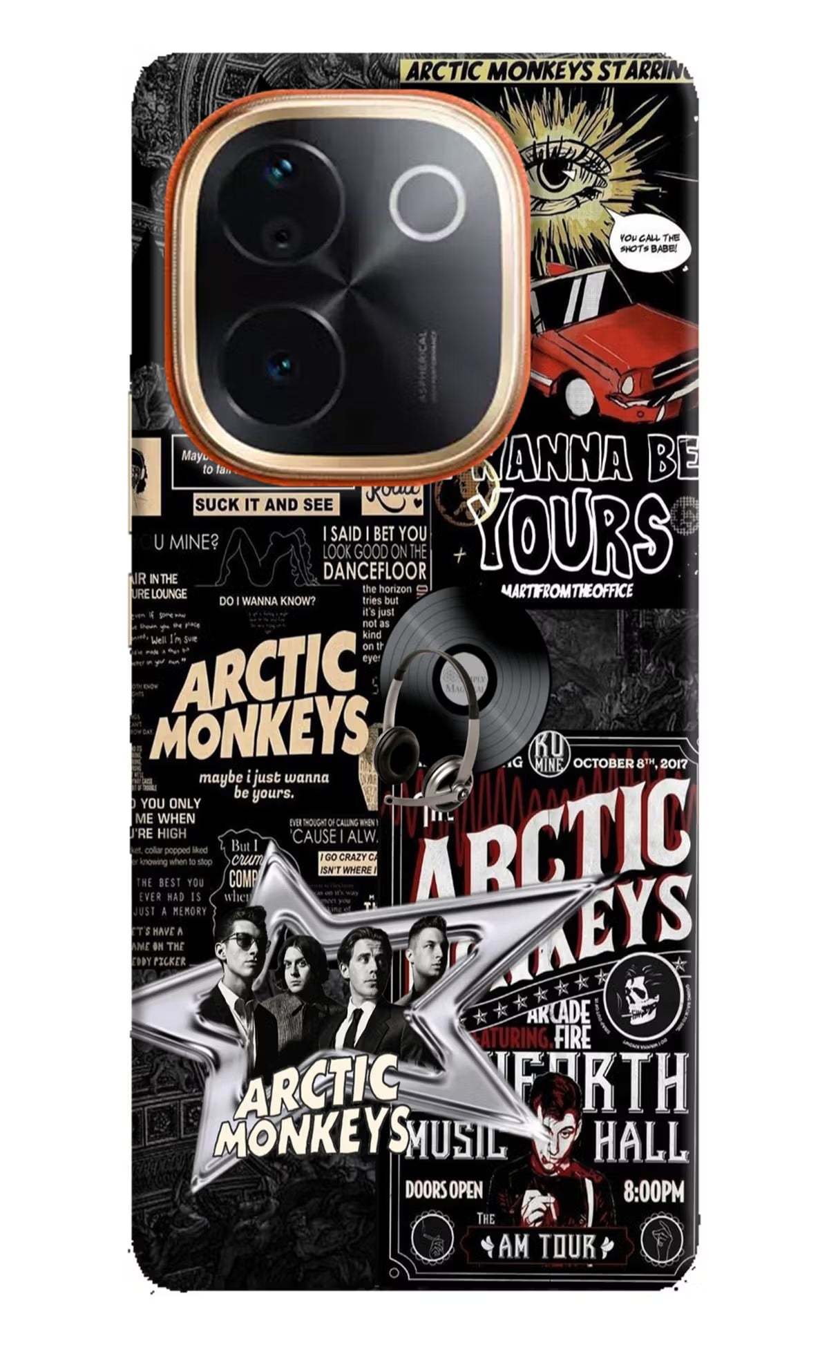 Arctic Monkeys Vivo T3 Pro 5G Hard Case Back Cover by Casekaro