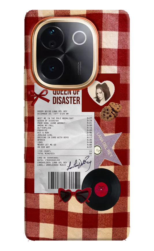 Queen of Disaster Vivo T3 Pro 5G Hard Case Back Cover by Casekaro