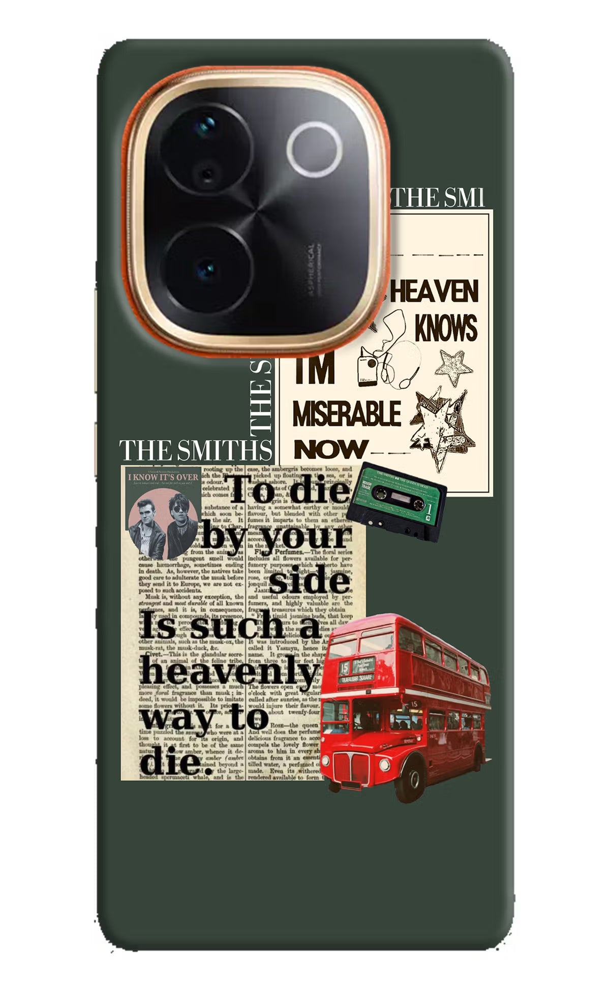 The Smiths Vivo T3 Pro 5G Hard Case Back Cover by Casekaro