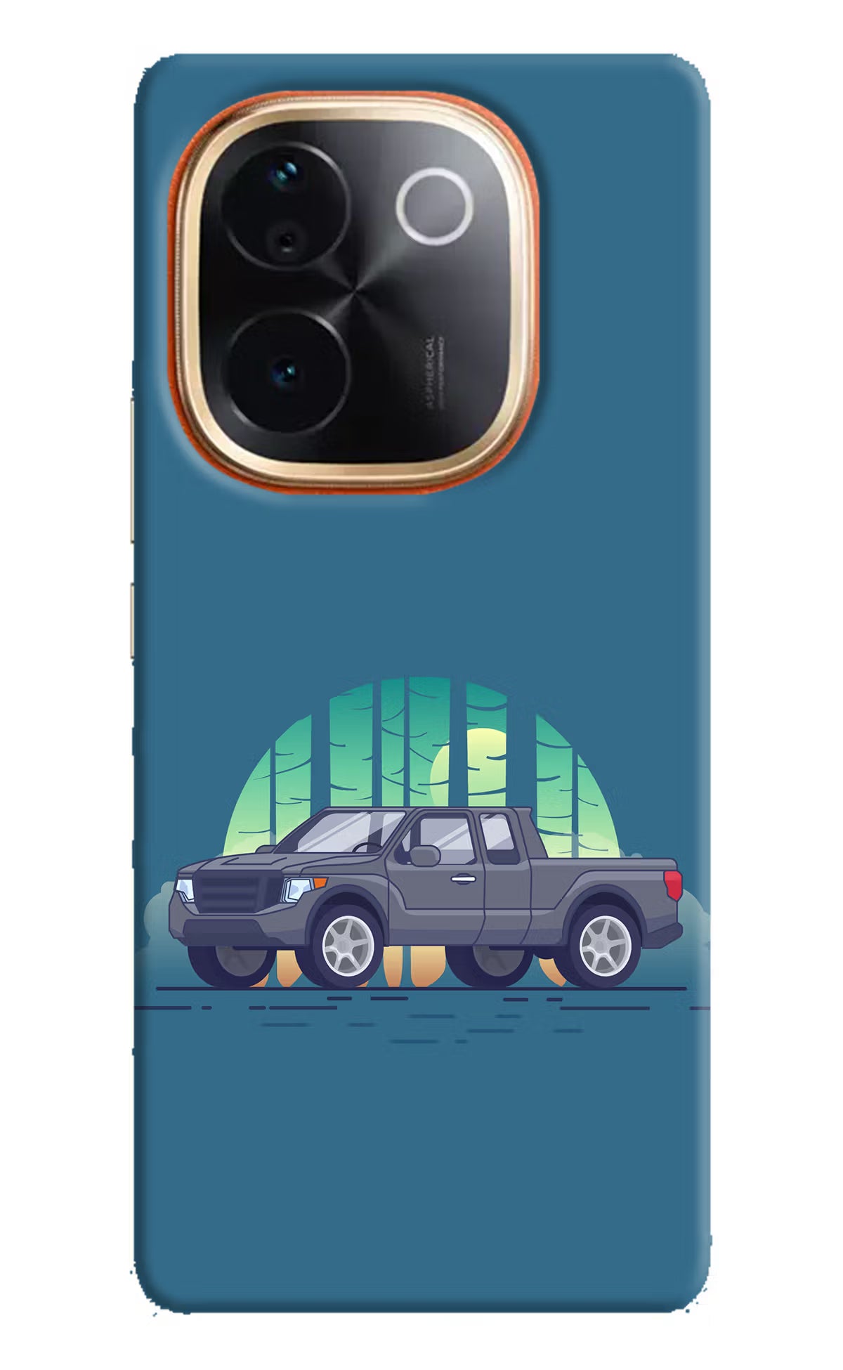 Retro Garage Vibe Vivo T3 Pro 5G Hard Case Back Cover by Casekaro