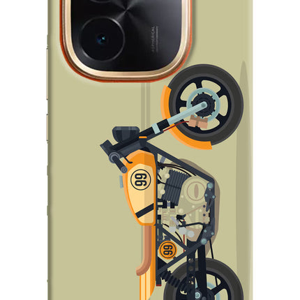 Vertical Speedster Vivo T3 Pro 5G Hard Case Back Cover by Casekaro