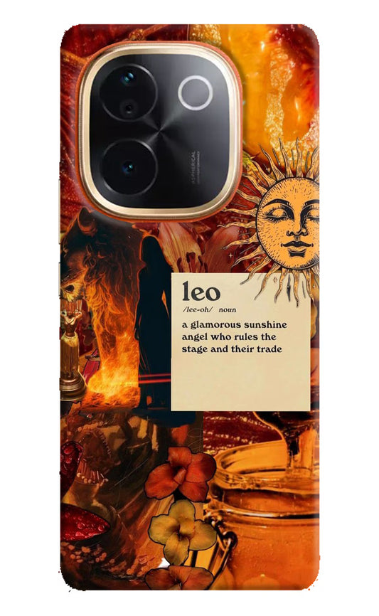Leo Zodiac Vivo T3 Pro 5G Hard Case Back Cover by Casekaro