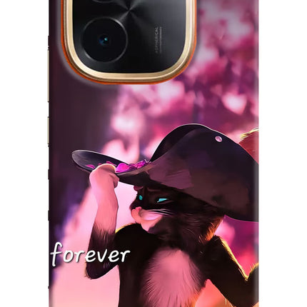 Forever Cat Vivo T3 Pro 5G Hard Case Back Cover by Casekaro