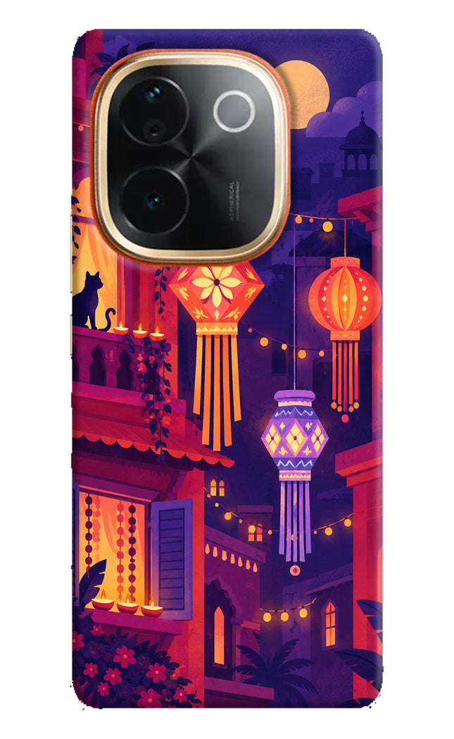 Lantern Lane Vivo T3 Pro 5G Hard Case Back Cover by Casekaro