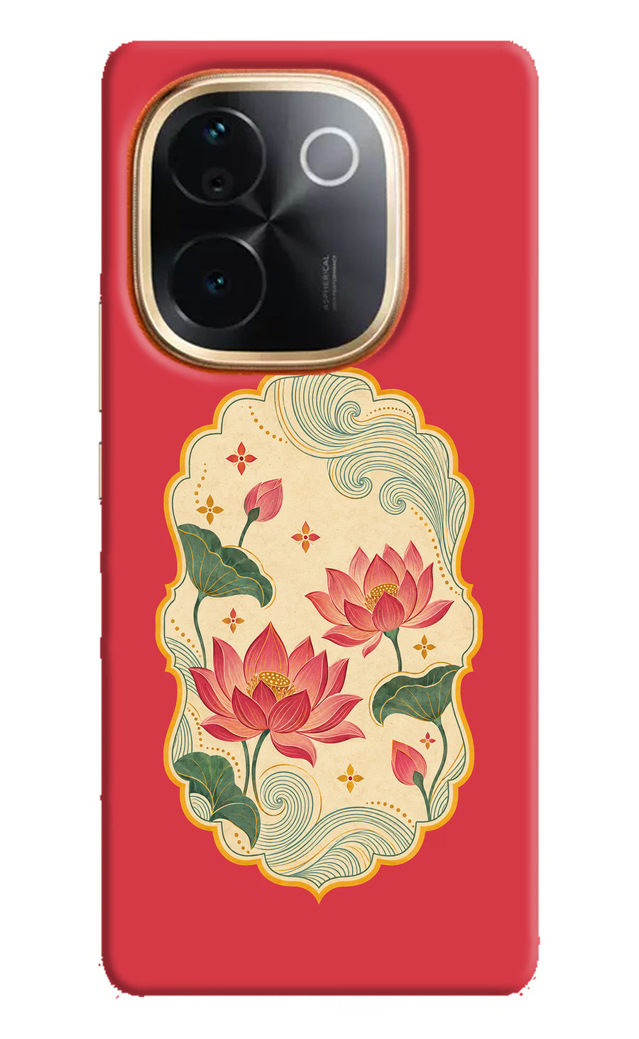 Pink Lotus Vivo T3 Pro 5G Back Cover, Hard case