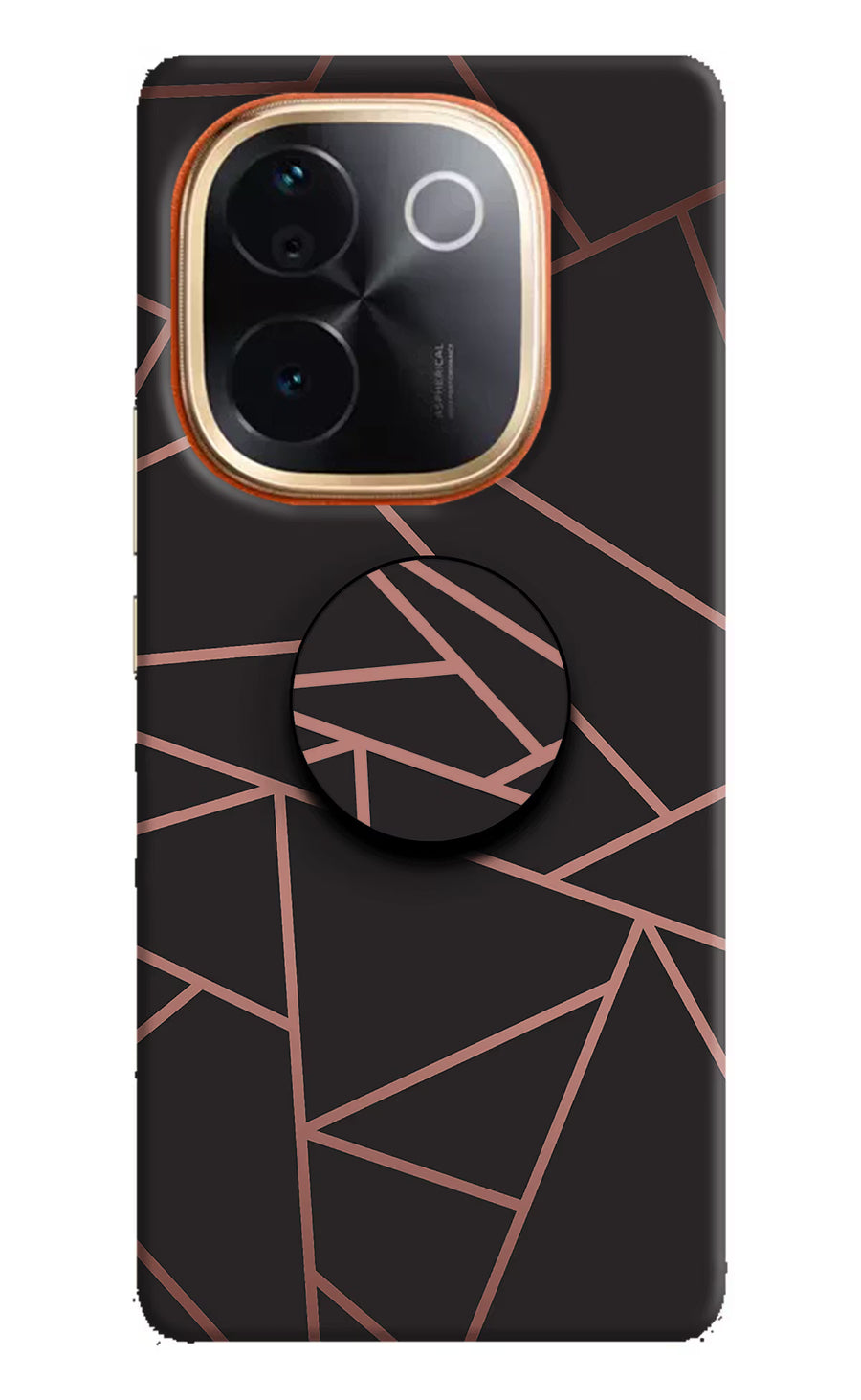 Geometric Pattern Vivo T3 Pro 5G Pop Case, Hard case