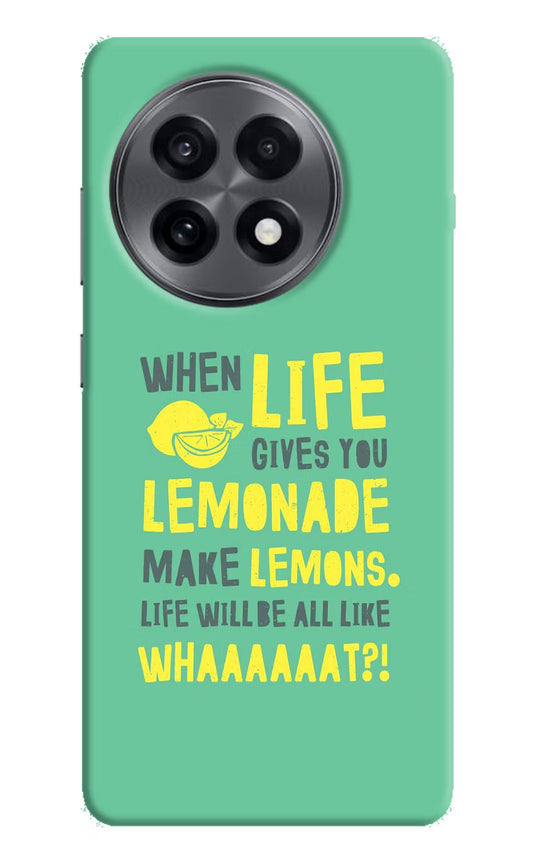 Quote OnePlus 13R Hard Case Back Cover by Casekaro