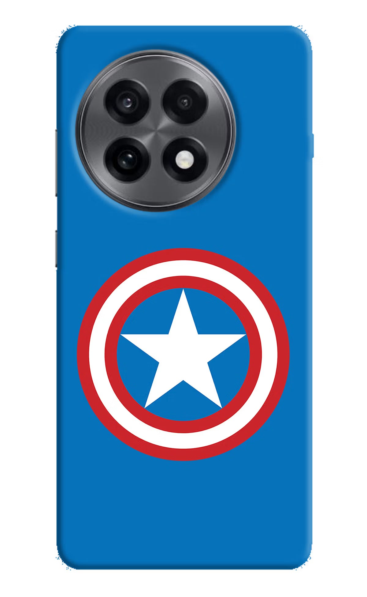 Captain America Logo OnePlus 13R Hard Case Back Cover by Casekaro