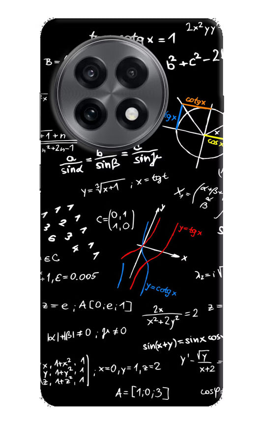 Mathematics Formula OnePlus 13R Hard Case Back Cover by Casekaro