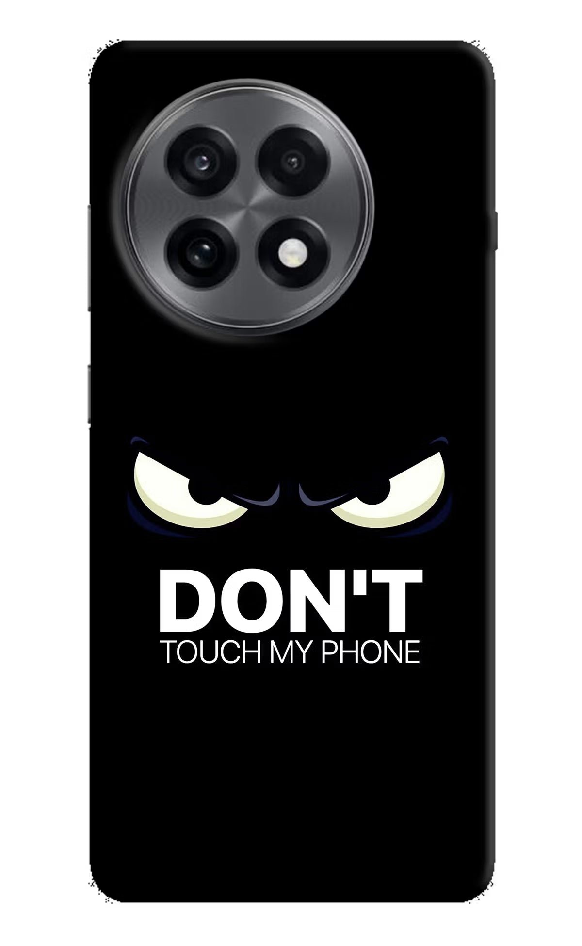 Don'T Touch My Phone OnePlus 13R Hard Case Back Cover by Casekaro