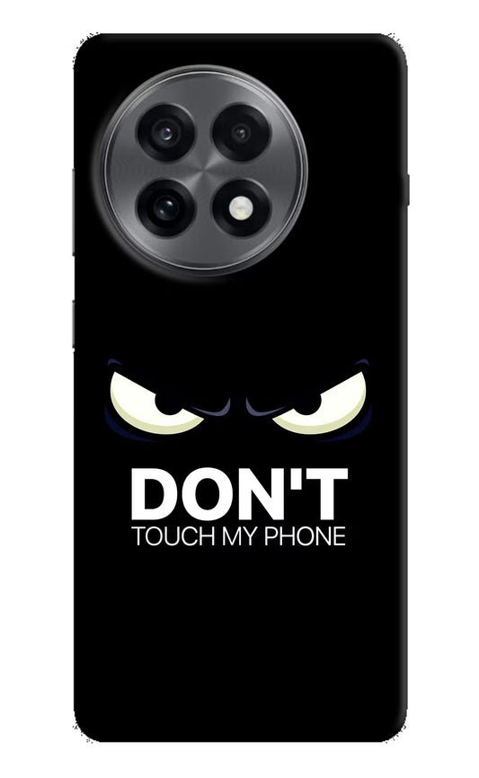 Don'T Touch My Phone OnePlus 13R Hard Case Back Cover by Casekaro
