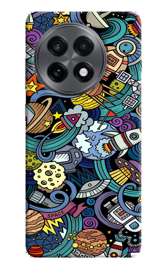 Space Abstract OnePlus 13R Hard Case Back Cover by Casekaro