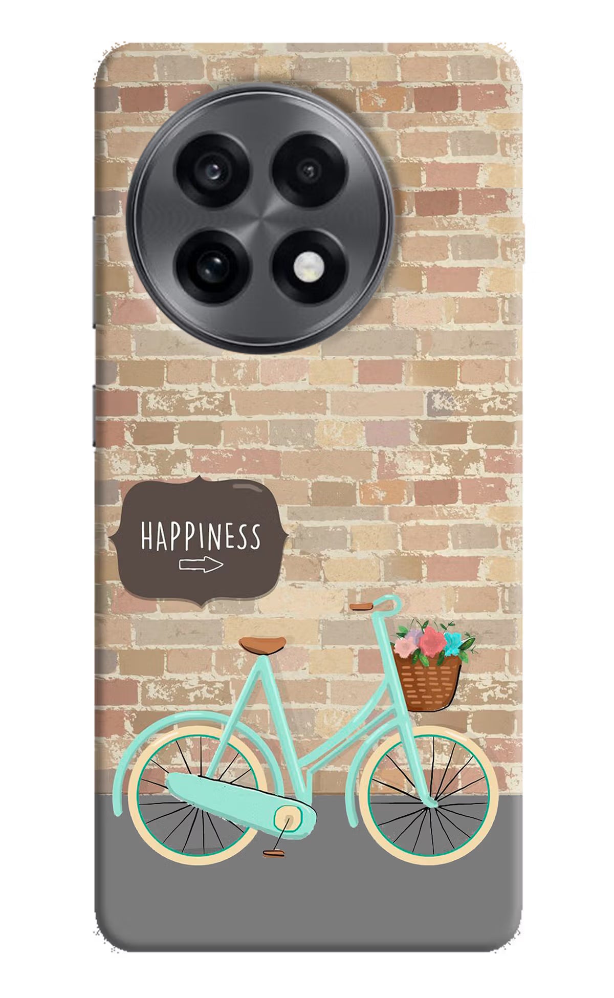 Happiness Artwork OnePlus 13R Hard Case Back Cover by Casekaro