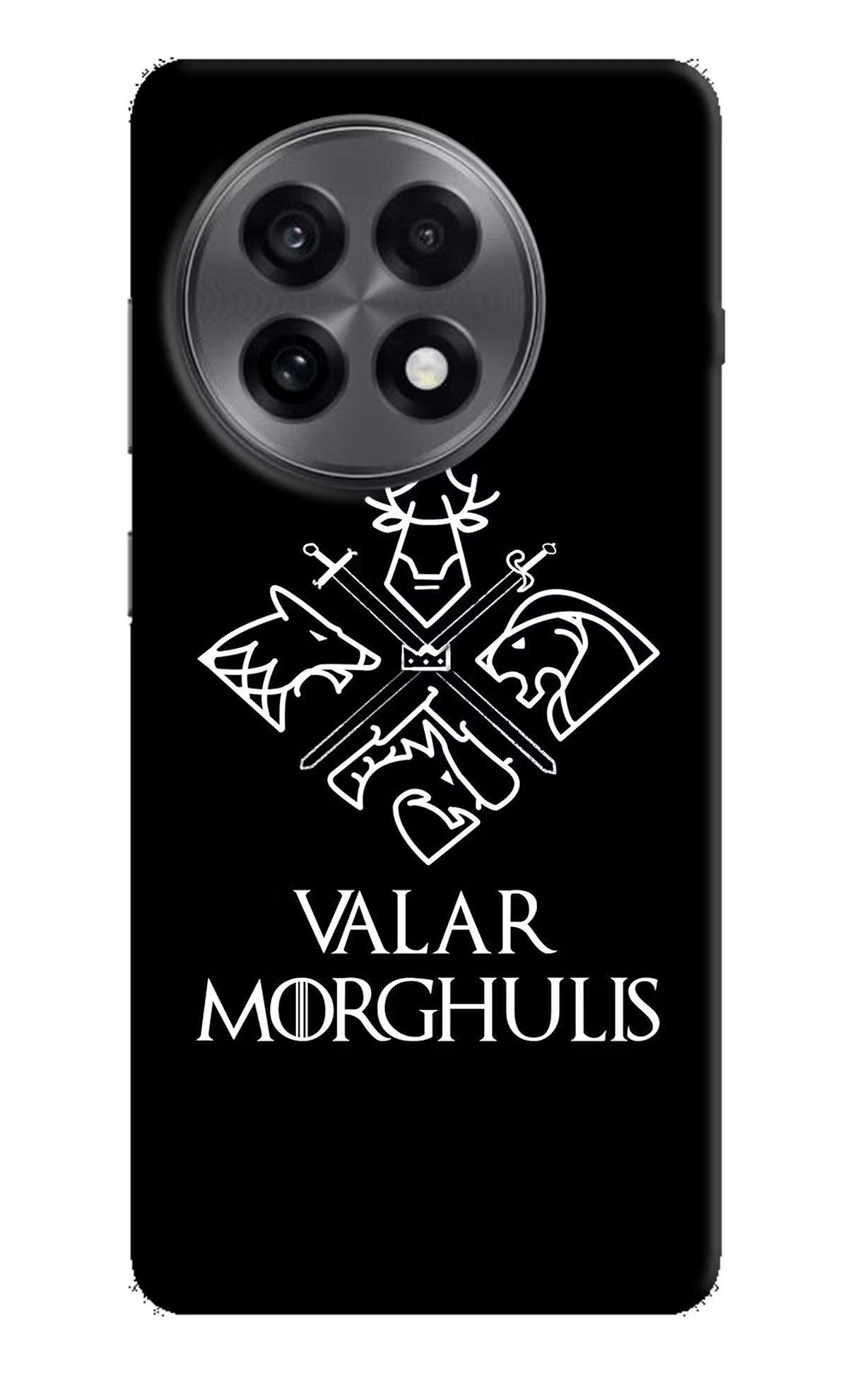 Valar Morghulis | Game Of Thrones OnePlus 13R Hard Case Back Cover by Casekaro