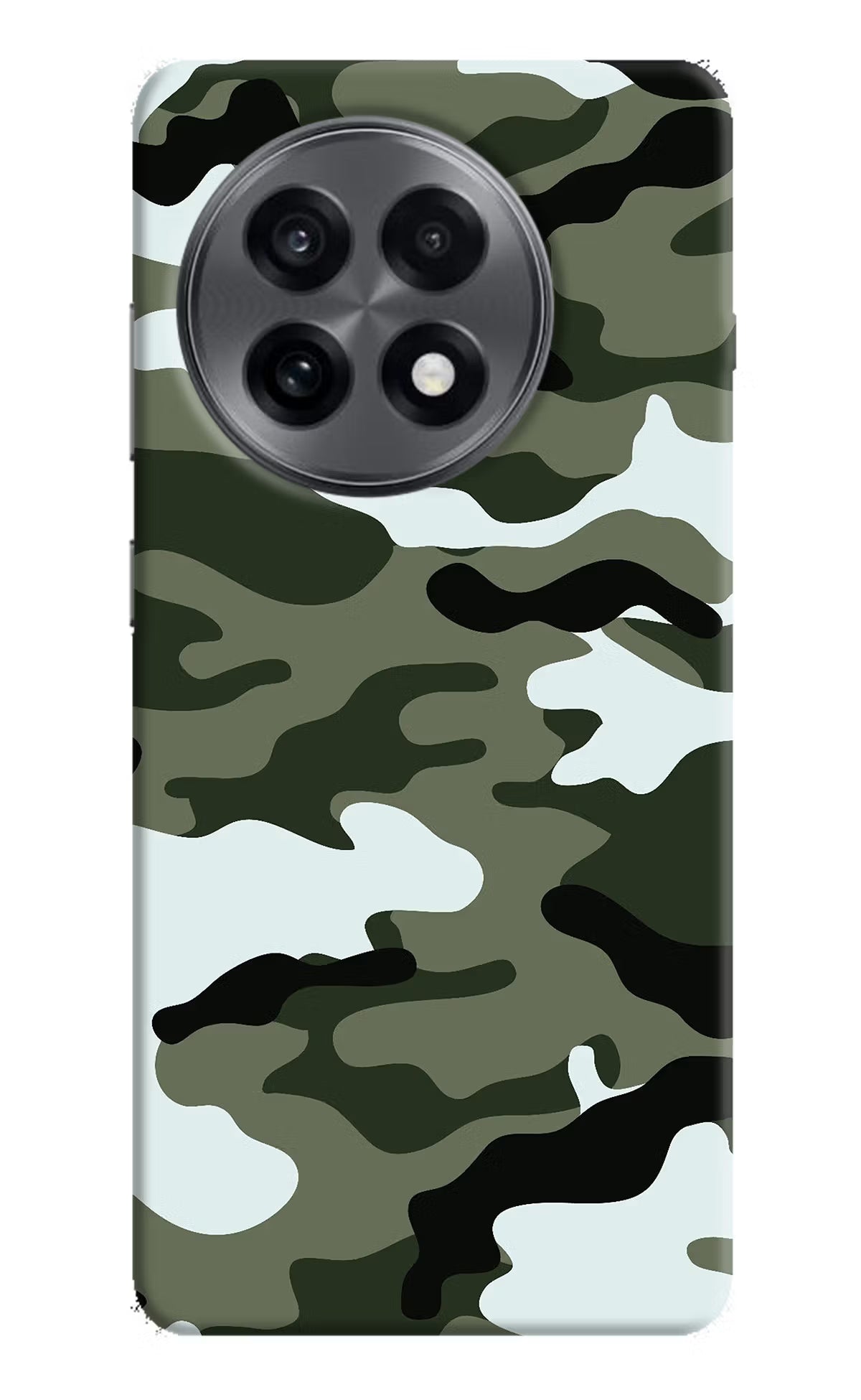 Camouflage OnePlus 13R Hard Case Back Cover by Casekaro