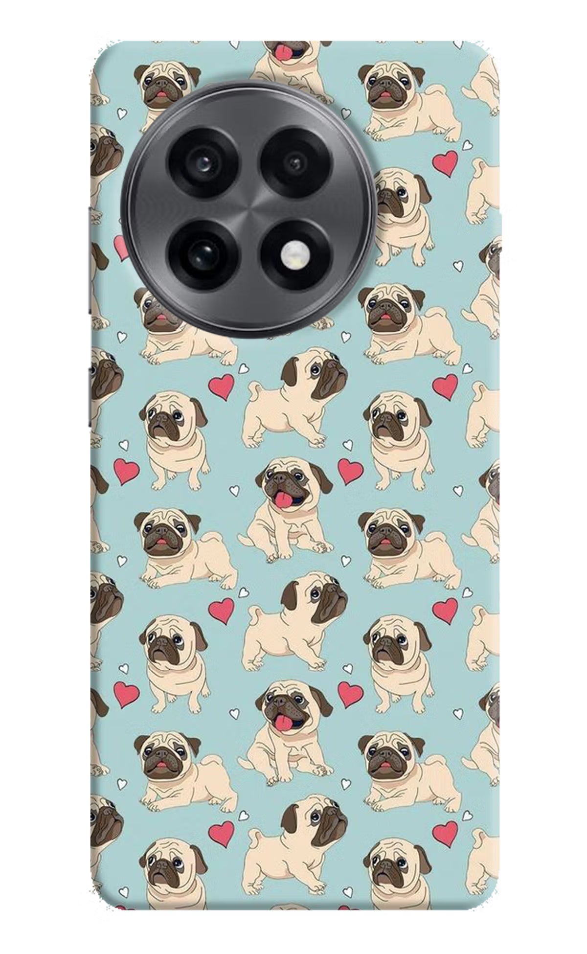 Pug Dog OnePlus 13R Hard Case Back Cover by Casekaro