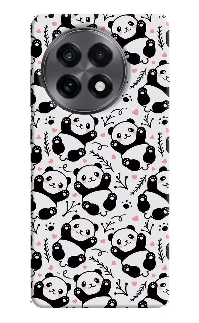 Cute Panda OnePlus 13R Hard Case Back Cover by Casekaro