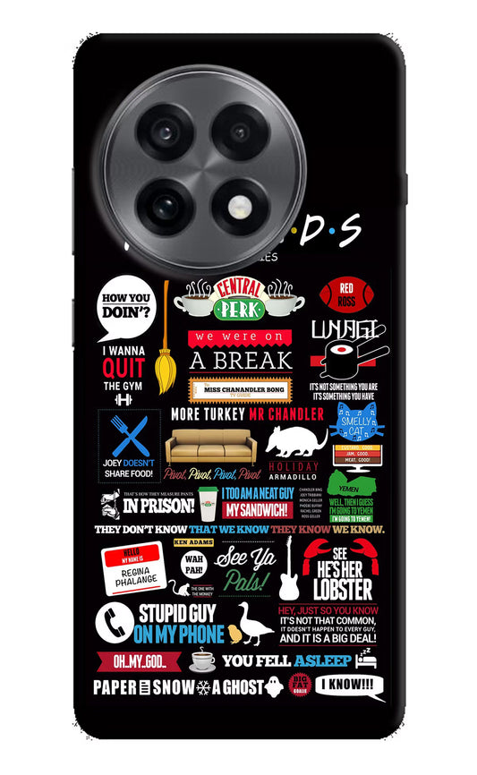 FRIENDS OnePlus 13R Hard Case Back Cover by Casekaro