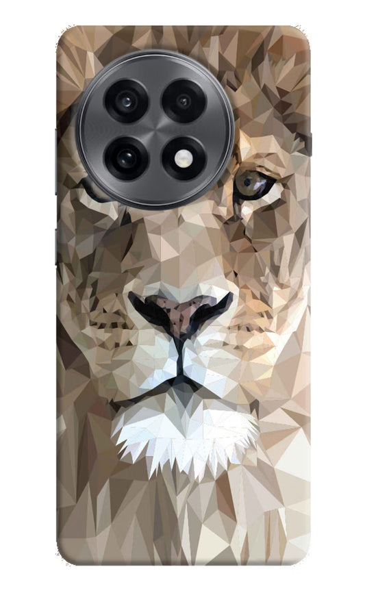 Lion Art OnePlus 13R Hard Case Back Cover by Casekaro
