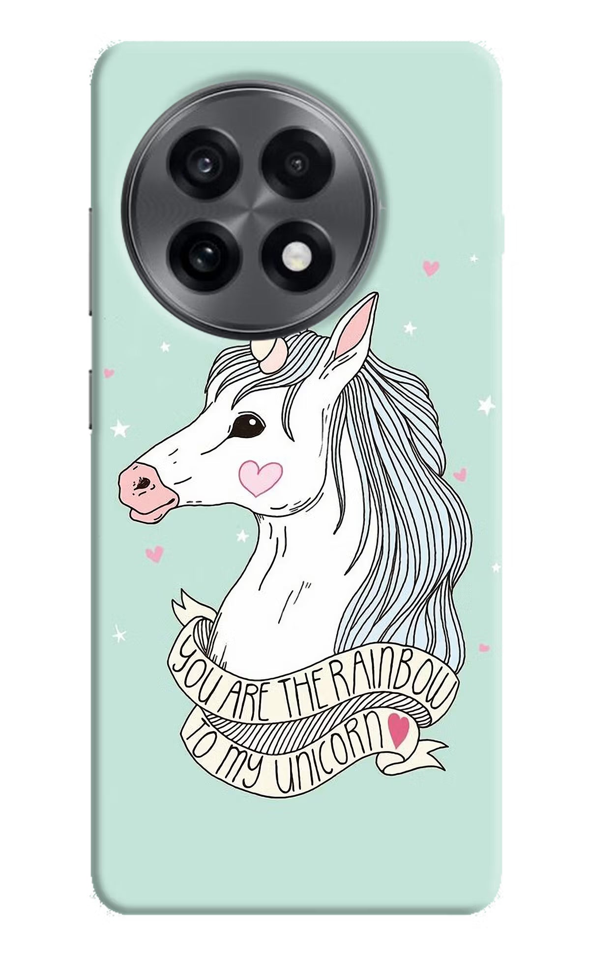 Unicorn Wallpaper OnePlus 13R Hard Case Back Cover by Casekaro