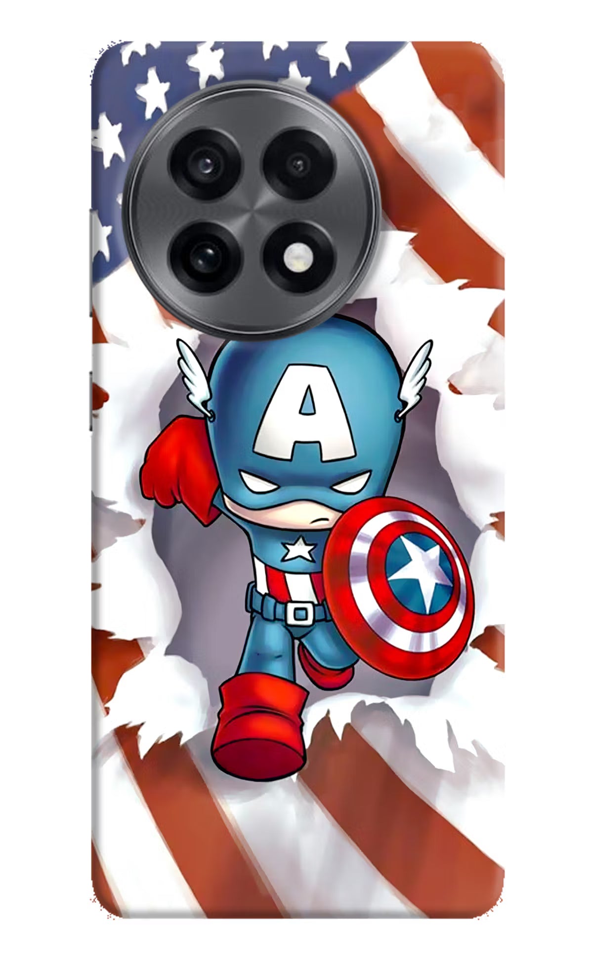 Captain America OnePlus 13R Hard Case Back Cover by Casekaro