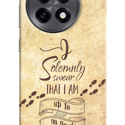 I Solemnly swear that i up to no good OnePlus 13R Hard Case Back Cover by Casekaro