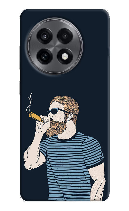 Smoking OnePlus 13R Hard Case Back Cover by Casekaro