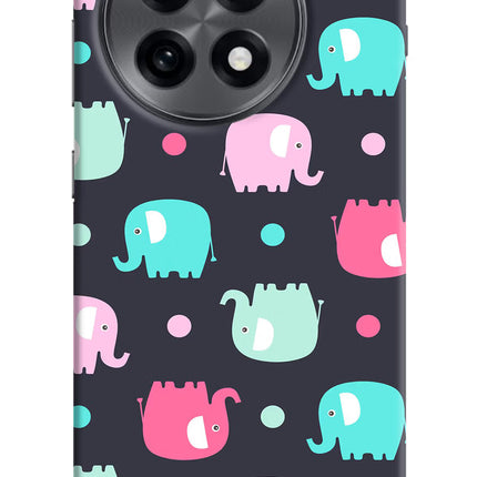 Elephants OnePlus 13R Hard Case Back Cover by Casekaro