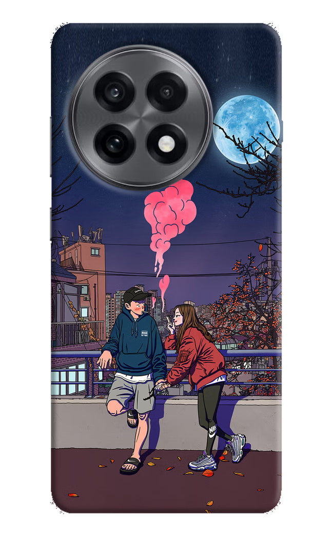 Chilling Couple OnePlus 13R Hard Case Back Cover by Casekaro