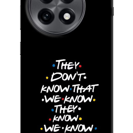 FRIENDS Dialogue OnePlus 13R Hard Case Back Cover by Casekaro