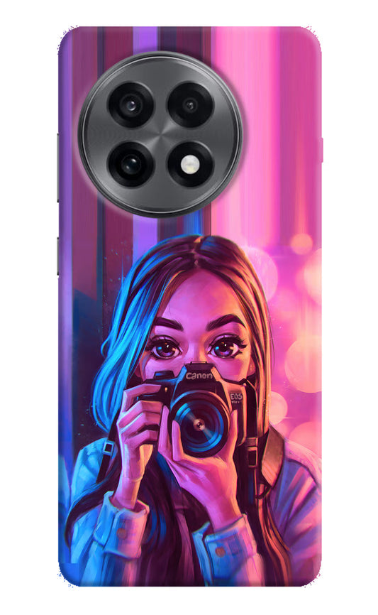 Girl Photographer OnePlus 13R Hard Case Back Cover by Casekaro