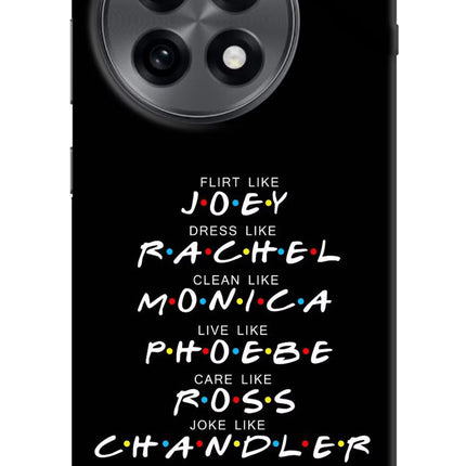 FRIENDS Character OnePlus 13R Hard Case Back Cover by Casekaro