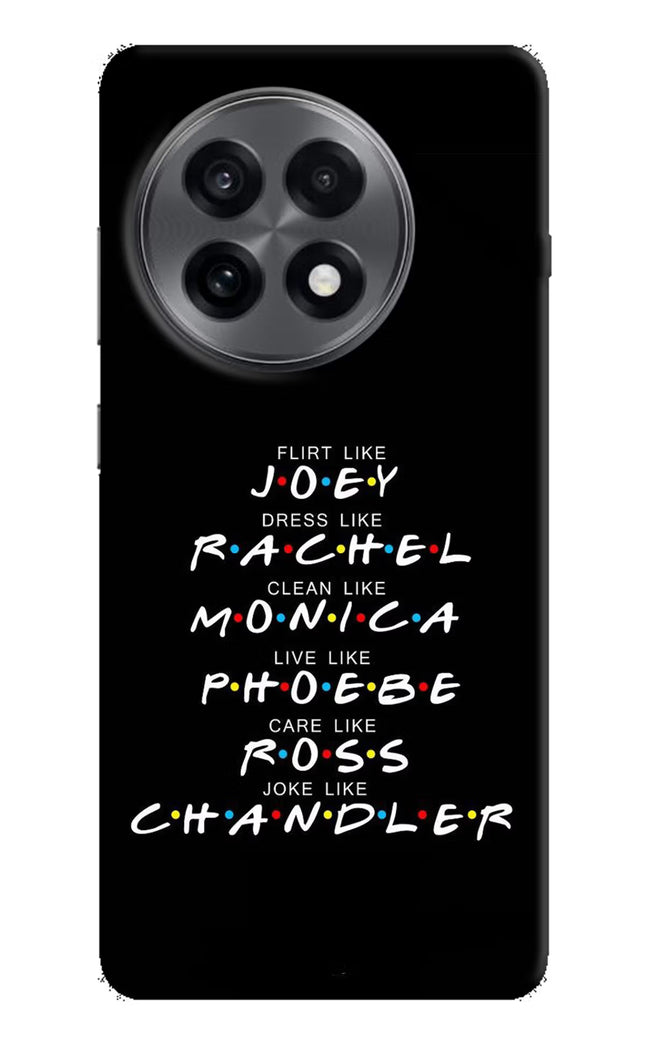 FRIENDS Character OnePlus 13R Hard Case Back Cover by Casekaro