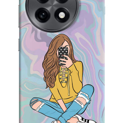 Selfie Girl OnePlus 13R Hard Case Back Cover by Casekaro