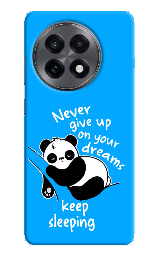 Keep Sleeping OnePlus 13R Hard Case Back Cover by Casekaro
