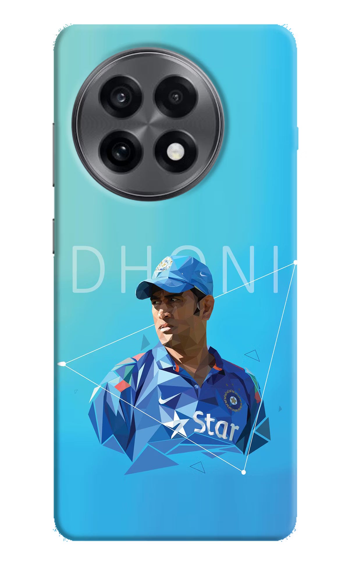 Dhoni Artwork OnePlus 13R Hard Case Back Cover by Casekaro
