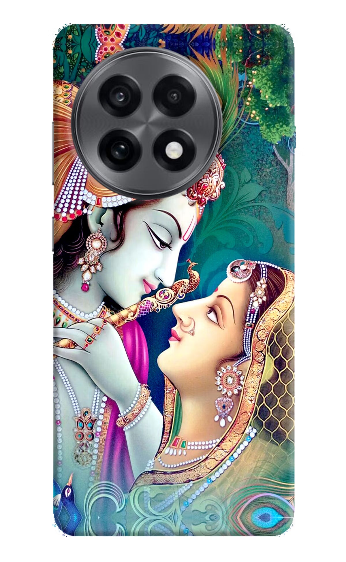 Lord Radha Krishna OnePlus 13R Hard Case Back Cover by Casekaro