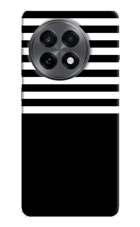 Black and White Print OnePlus 13R Hard Case Back Cover by Casekaro