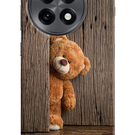 Teddy Wooden OnePlus 13R Hard Case Back Cover by Casekaro