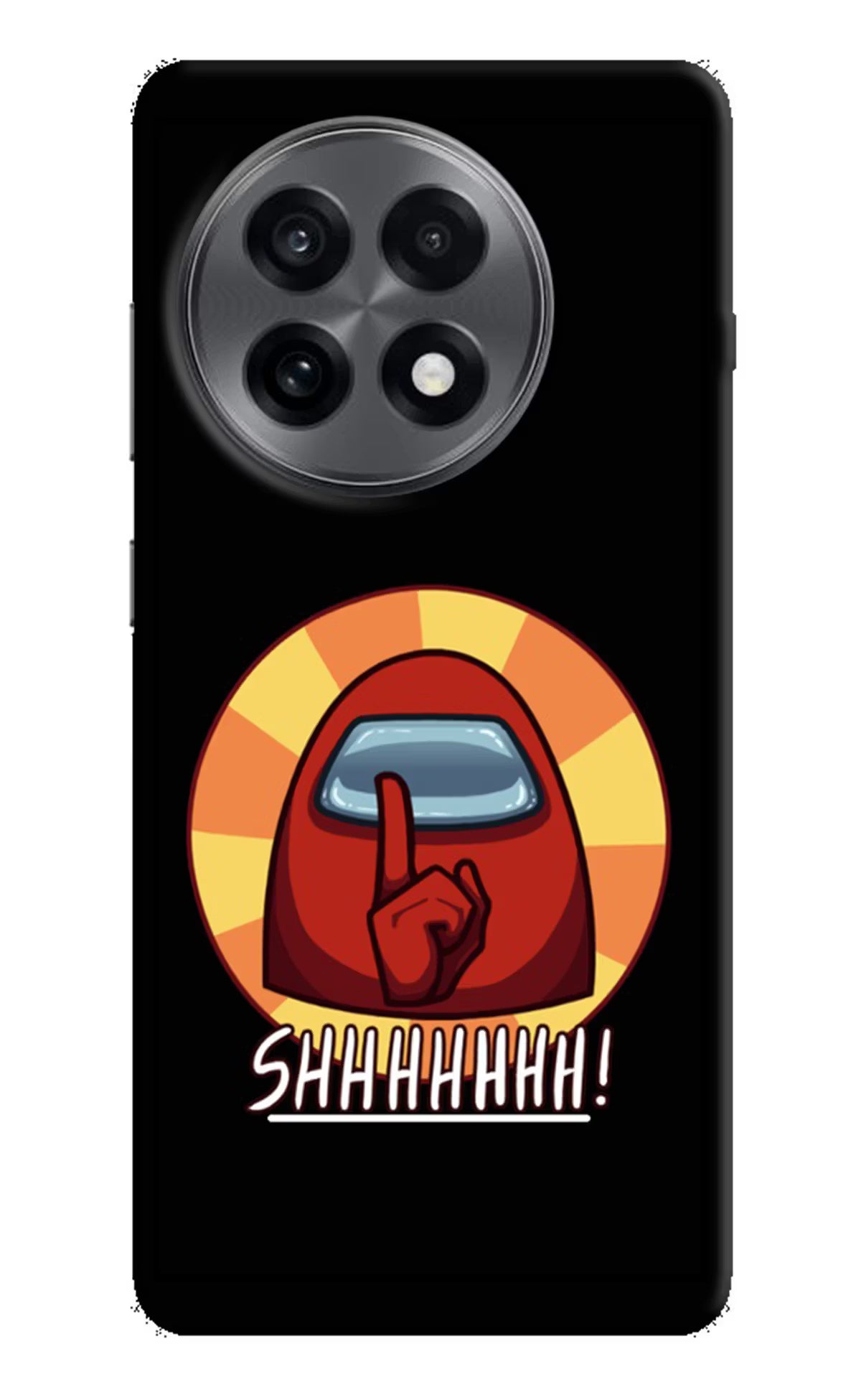 Among Us Shhh! OnePlus 13R Hard Case Back Cover by Casekaro
