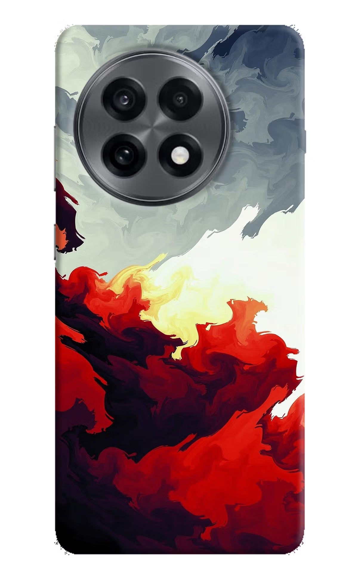 Fire Cloud OnePlus 13R Hard Case Back Cover by Casekaro
