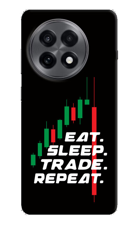 Eat Sleep Trade Repeat OnePlus 13R Hard Case Back Cover by Casekaro